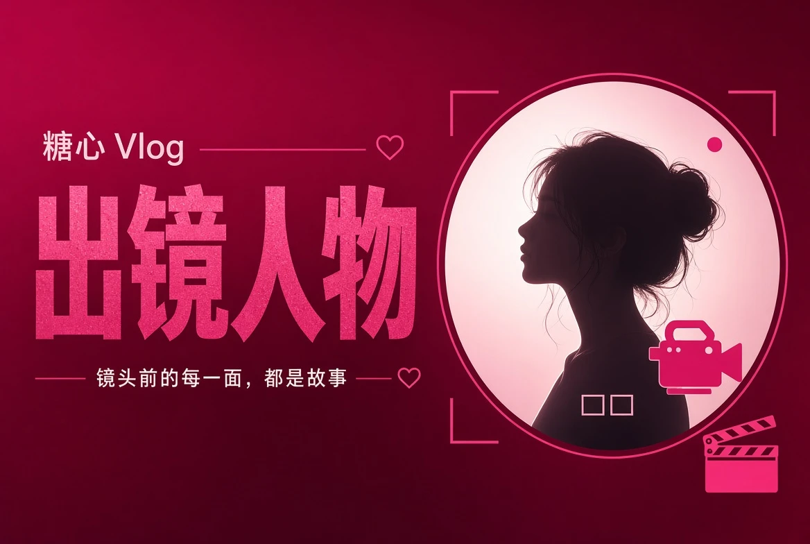 糖心Vlog出镜人物